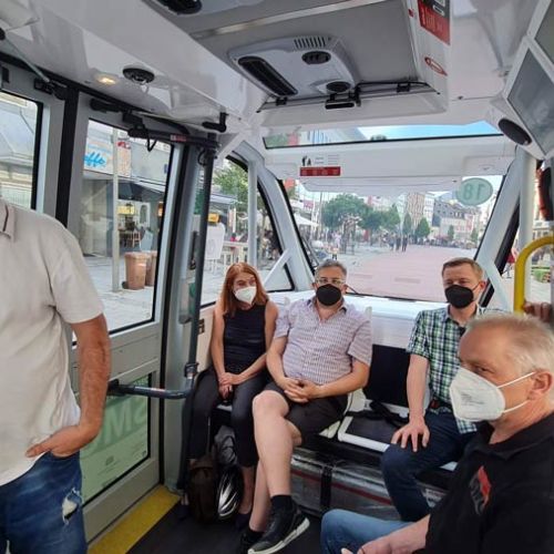 Lasererfassung der Ugebung durch den Shuttle